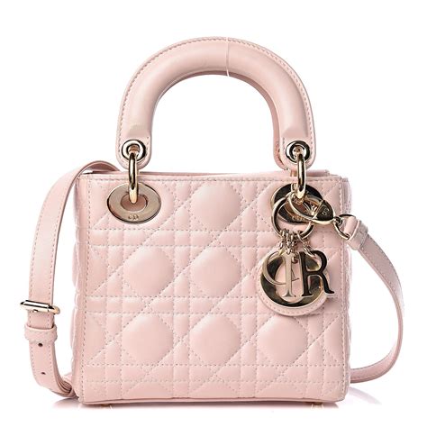 dior mini lambskin bag.